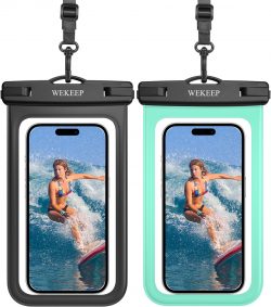 Planning for stress-free summer fun - phone pouch